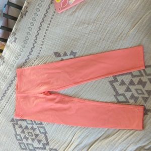 NWOT Tea kids' leggings, sunset pink size 6